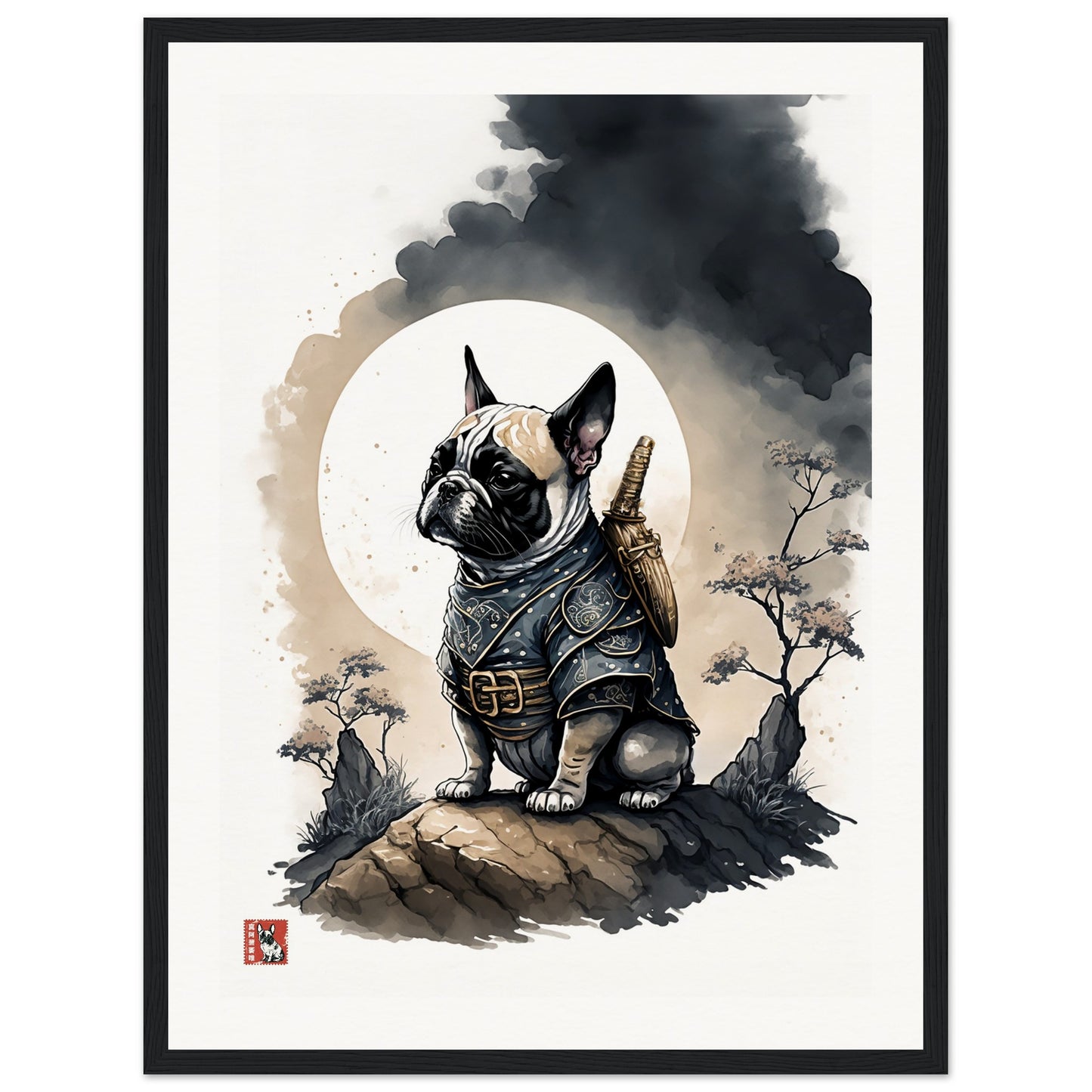 French Bulldog Moon II