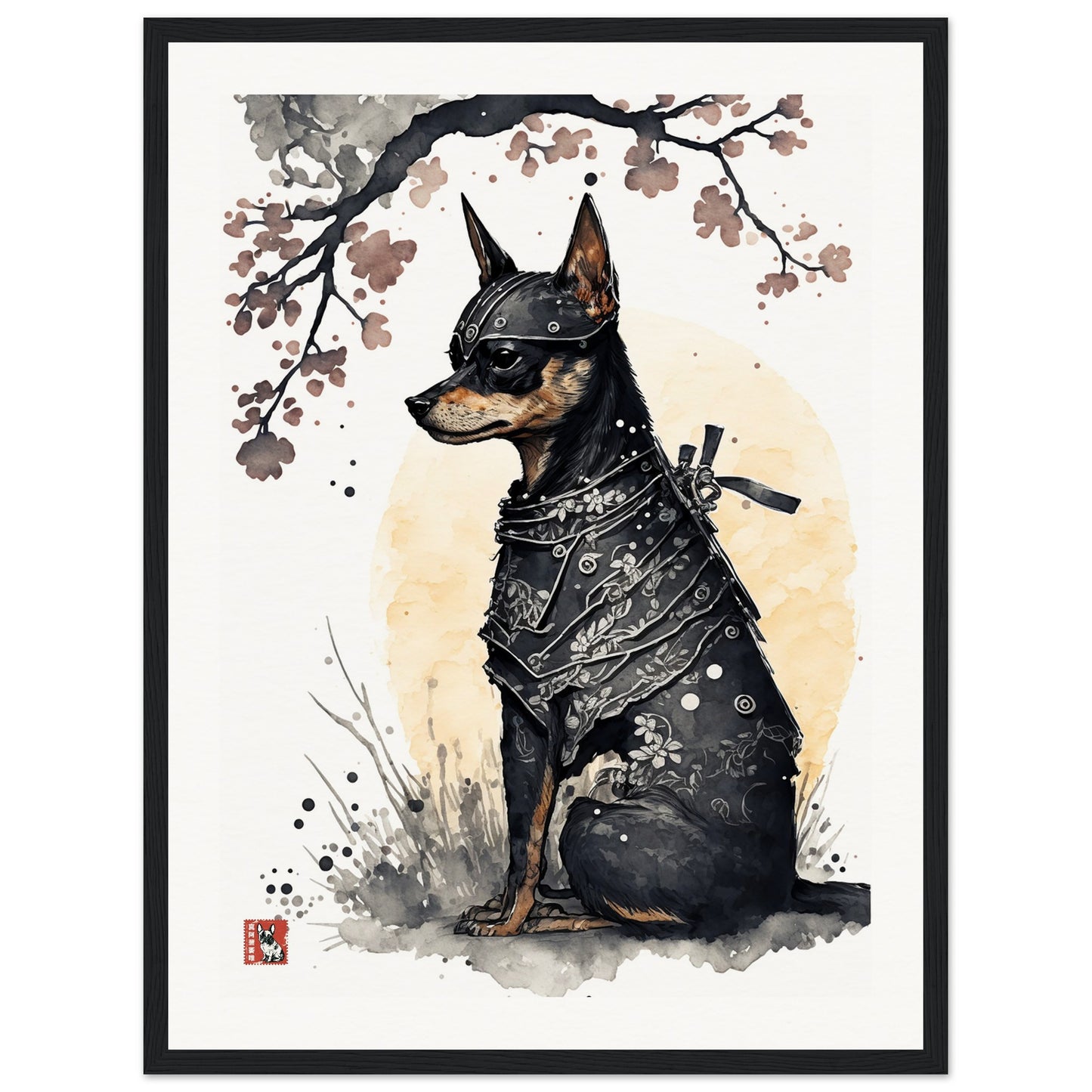 Small Dog Samurai I