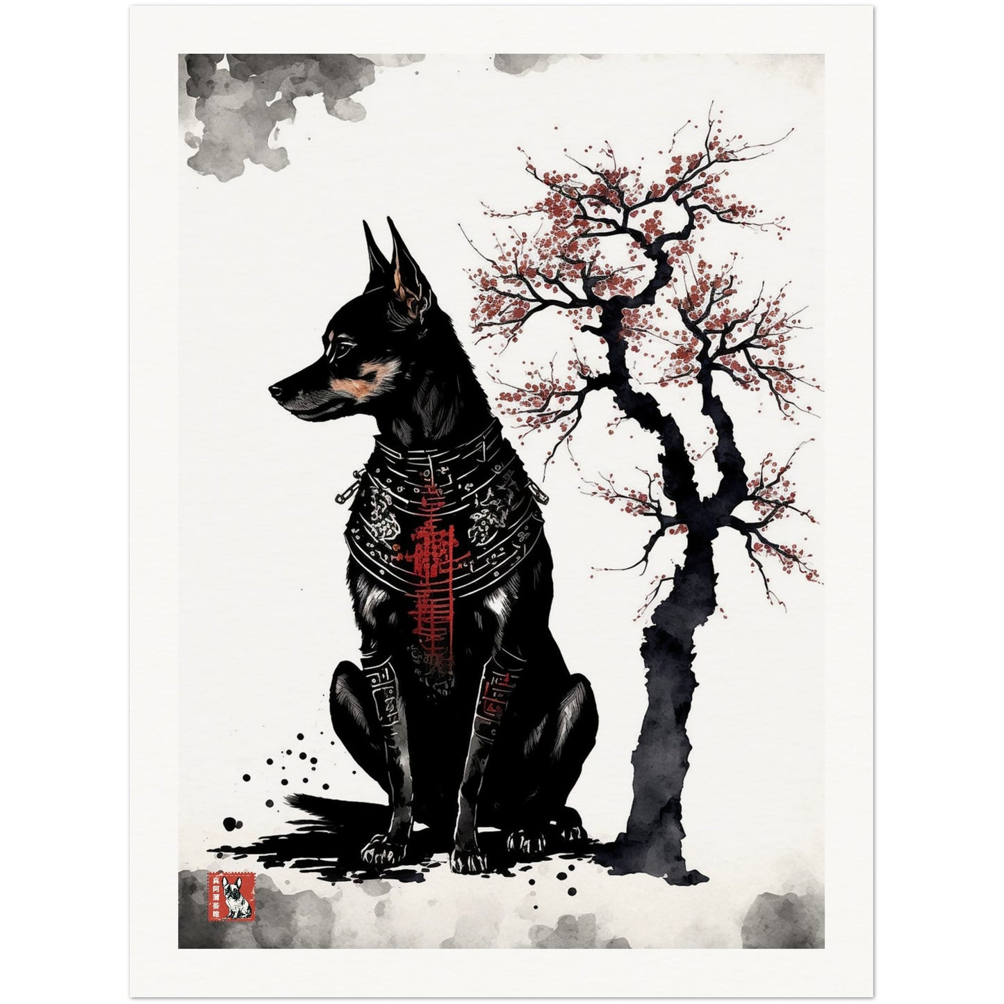 Doberman Blossom I