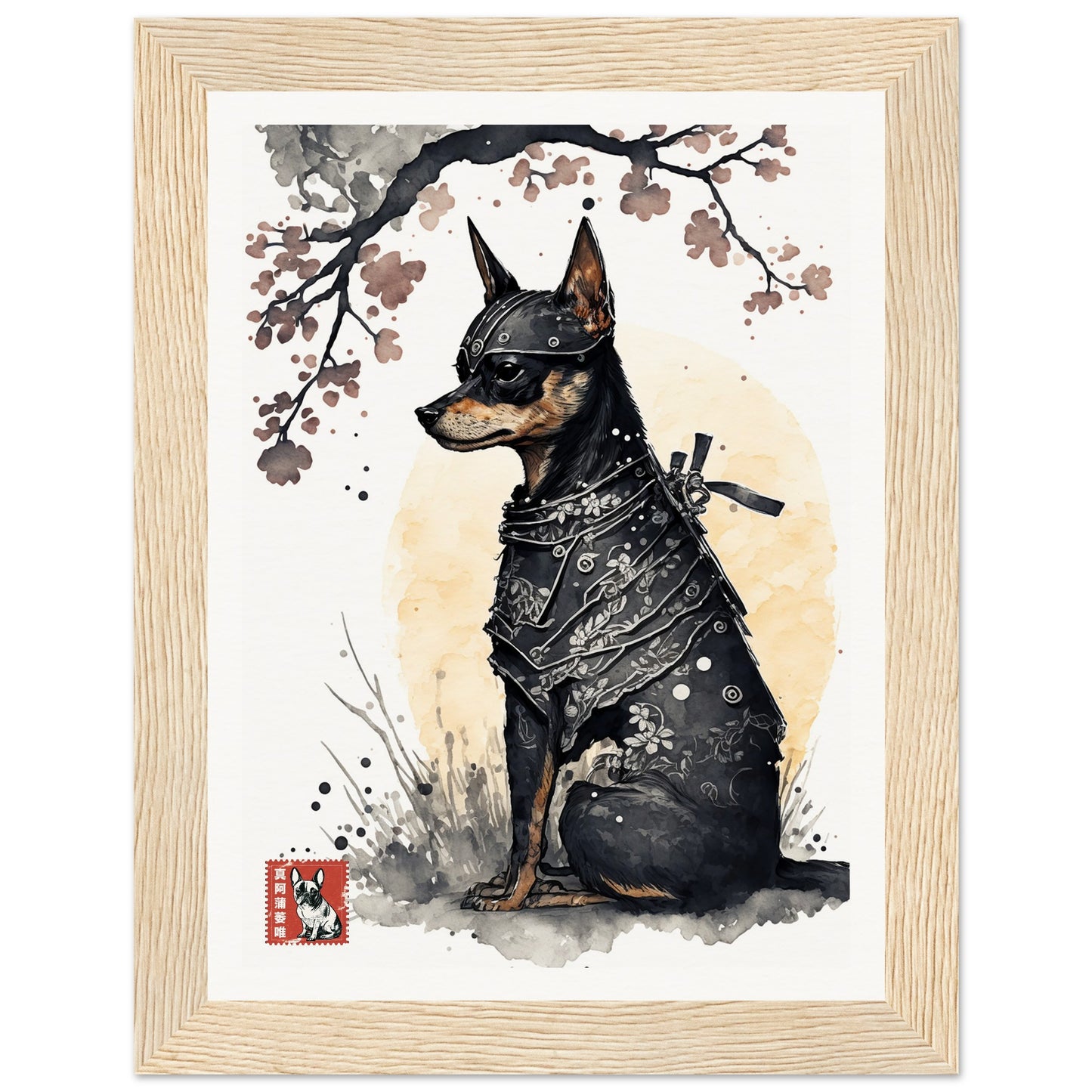 Small Dog Samurai I