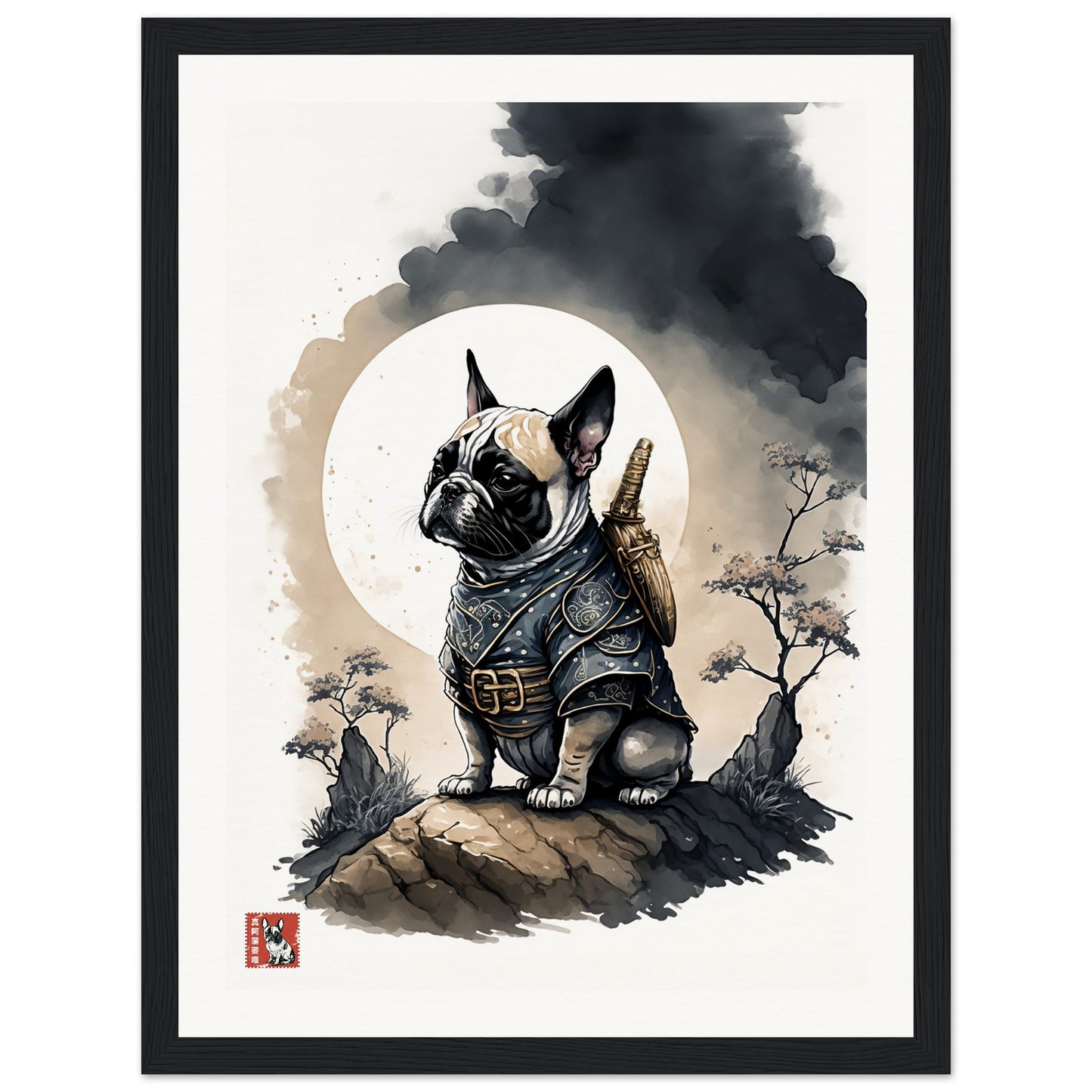 French Bulldog Moon II