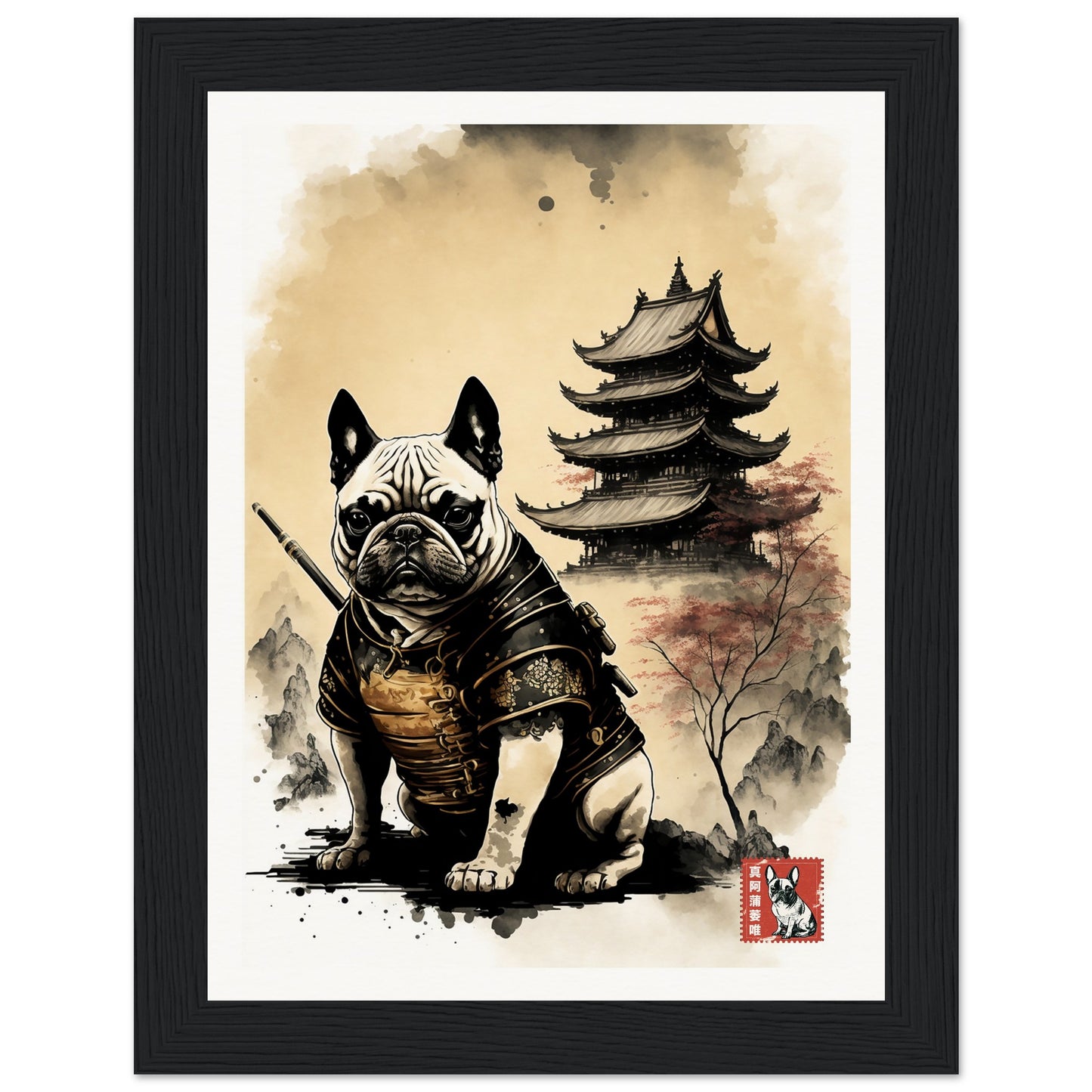 French Bulldog Samurai IV