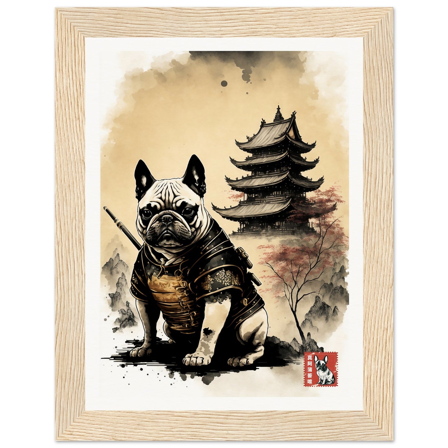 French Bulldog Samurai IV