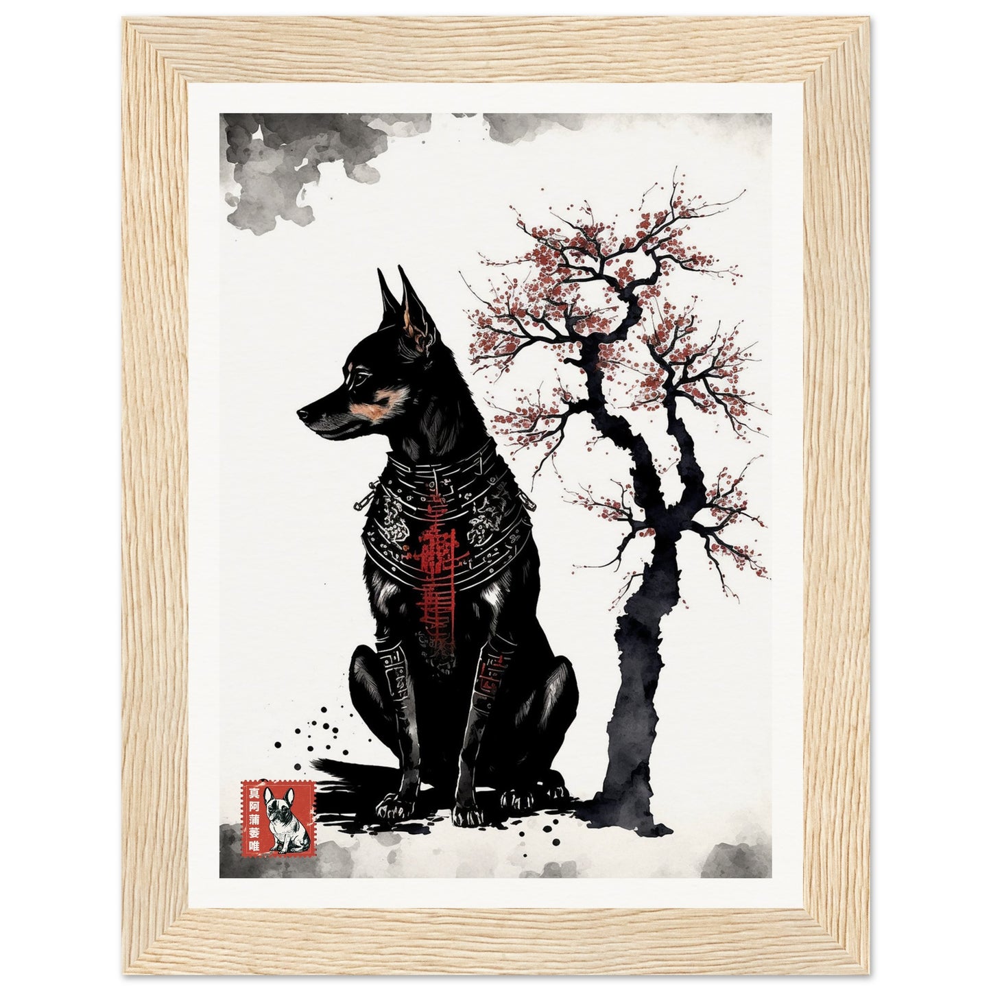 Doberman Blossom I