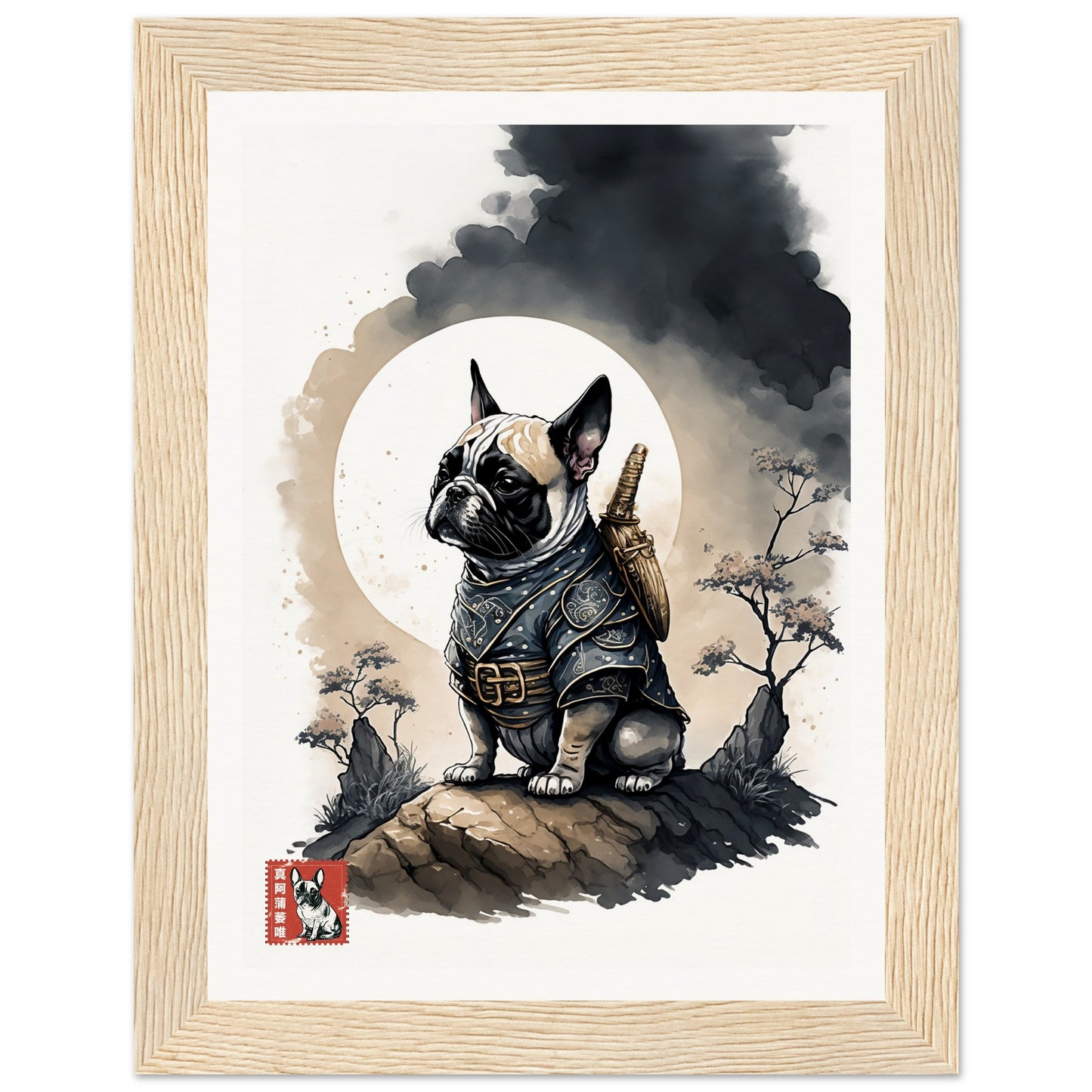 French Bulldog Moon II