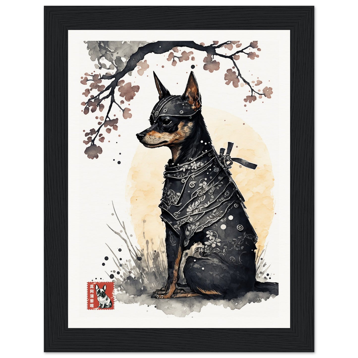 Small Dog Samurai I