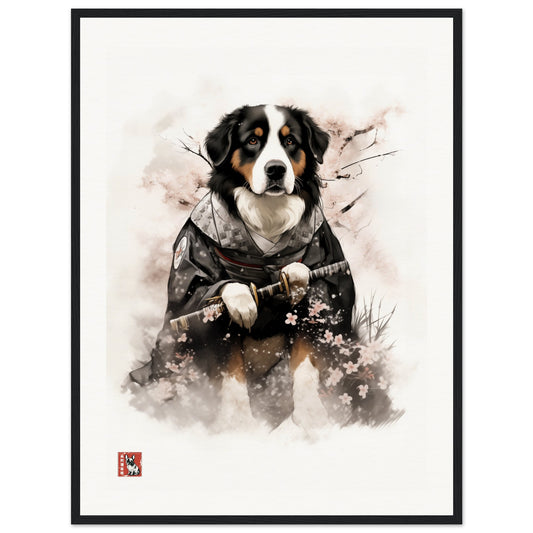 Bernese Mountain Dog Samurai III