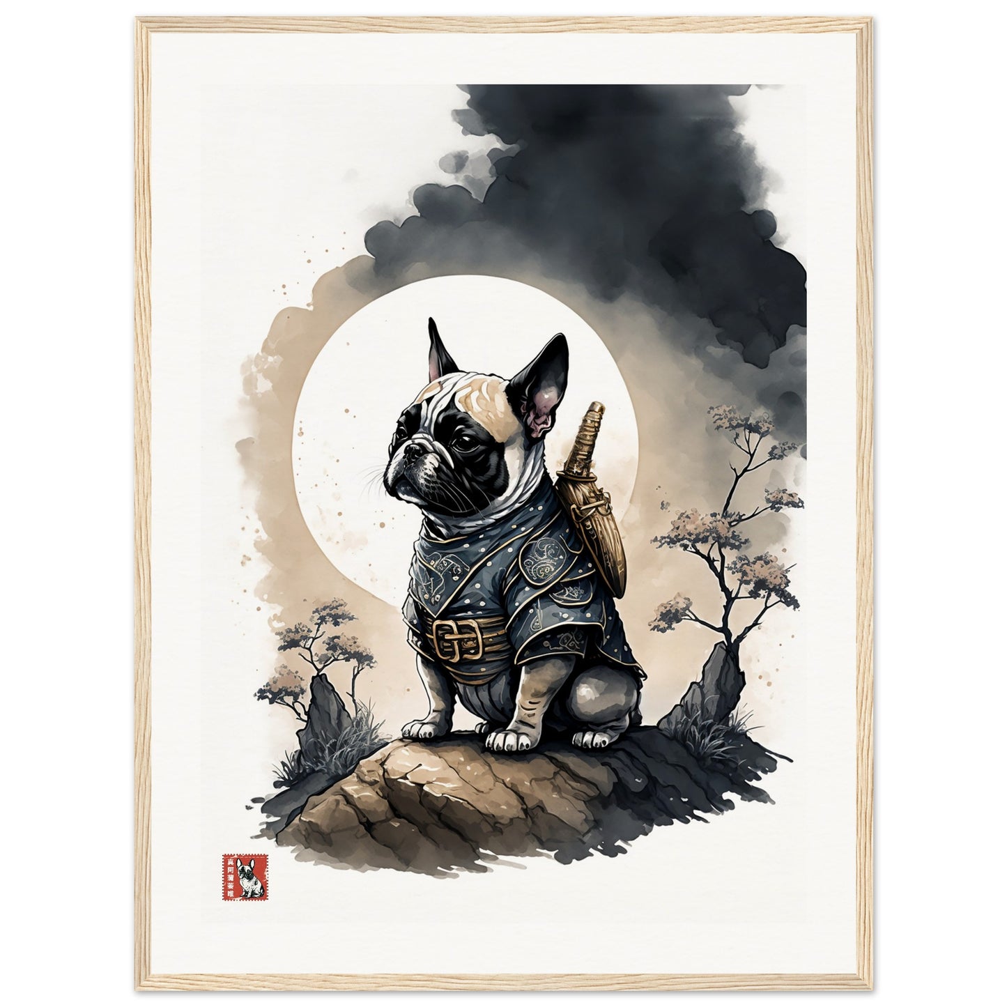 French Bulldog Moon II