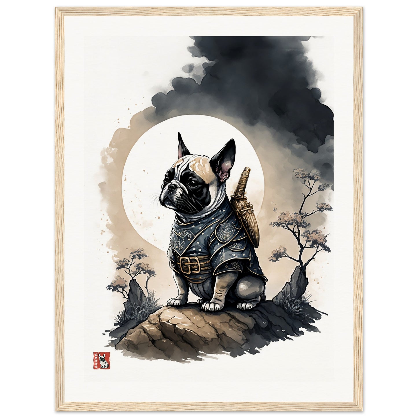 French Bulldog Moon II