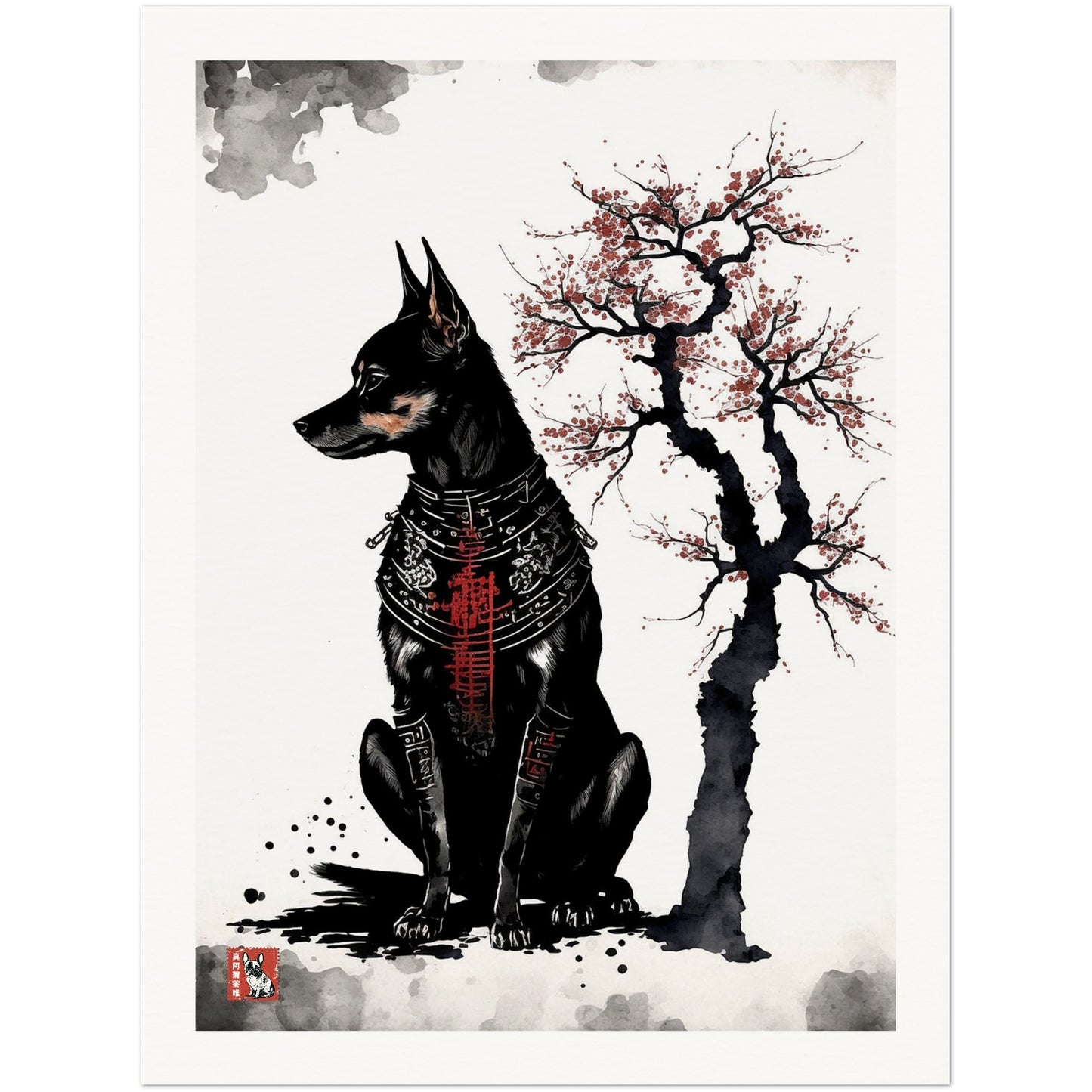 Doberman Blossom I