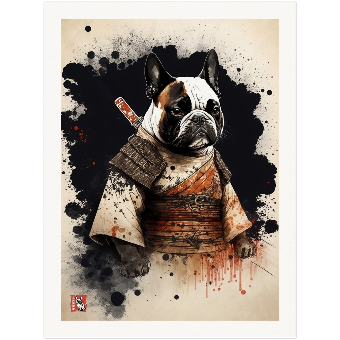 French Bulldog Samurai III