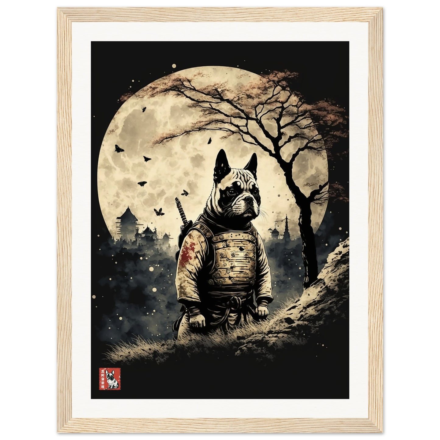 French Bulldog Moon I