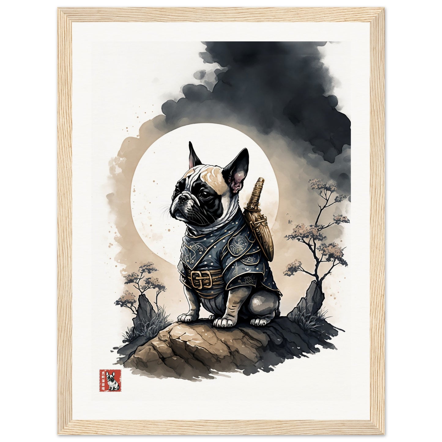 French Bulldog Moon II