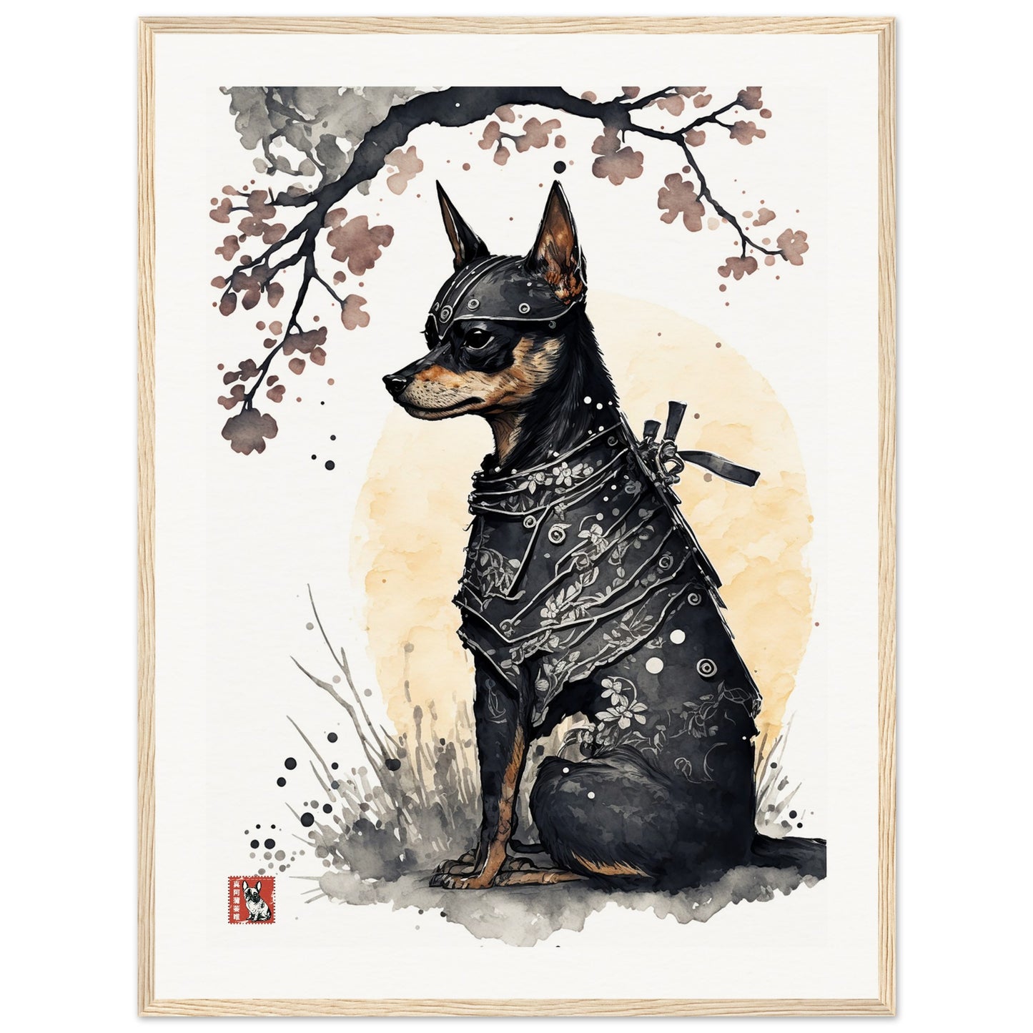 Small Dog Samurai I