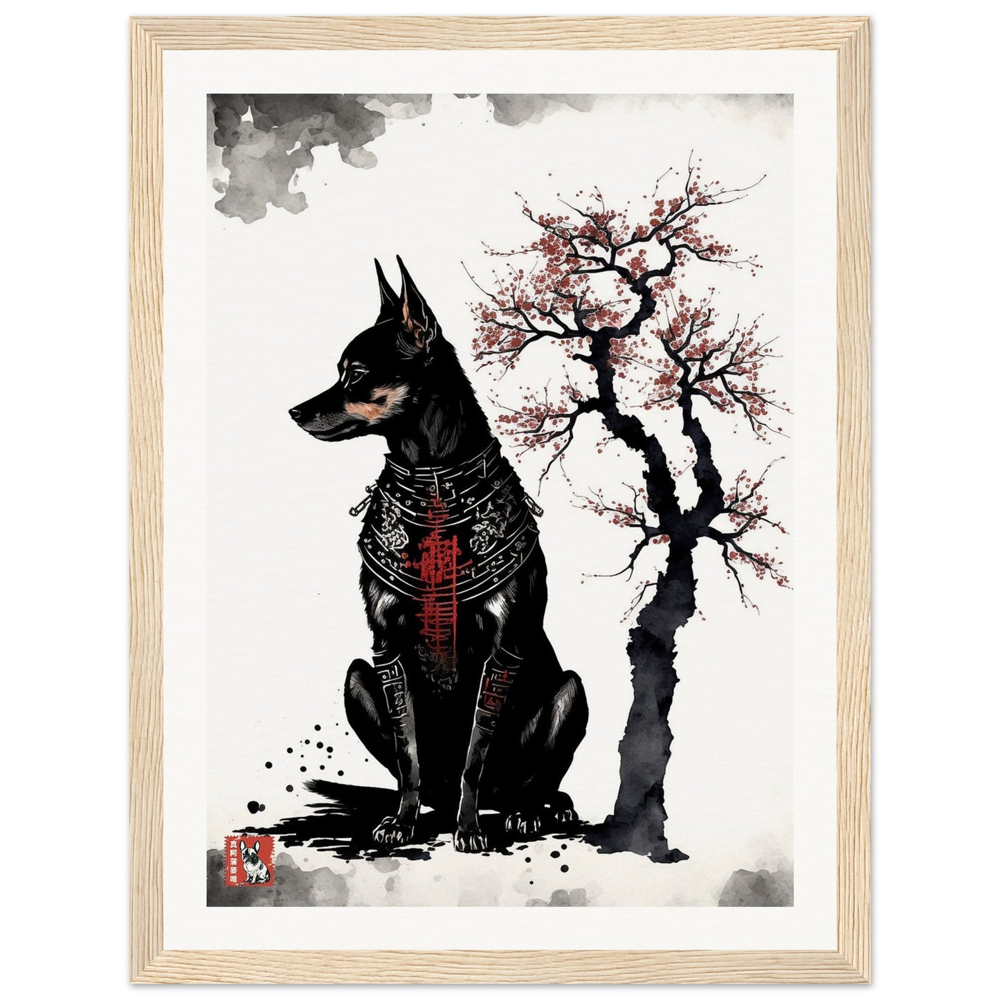 Doberman Blossom I