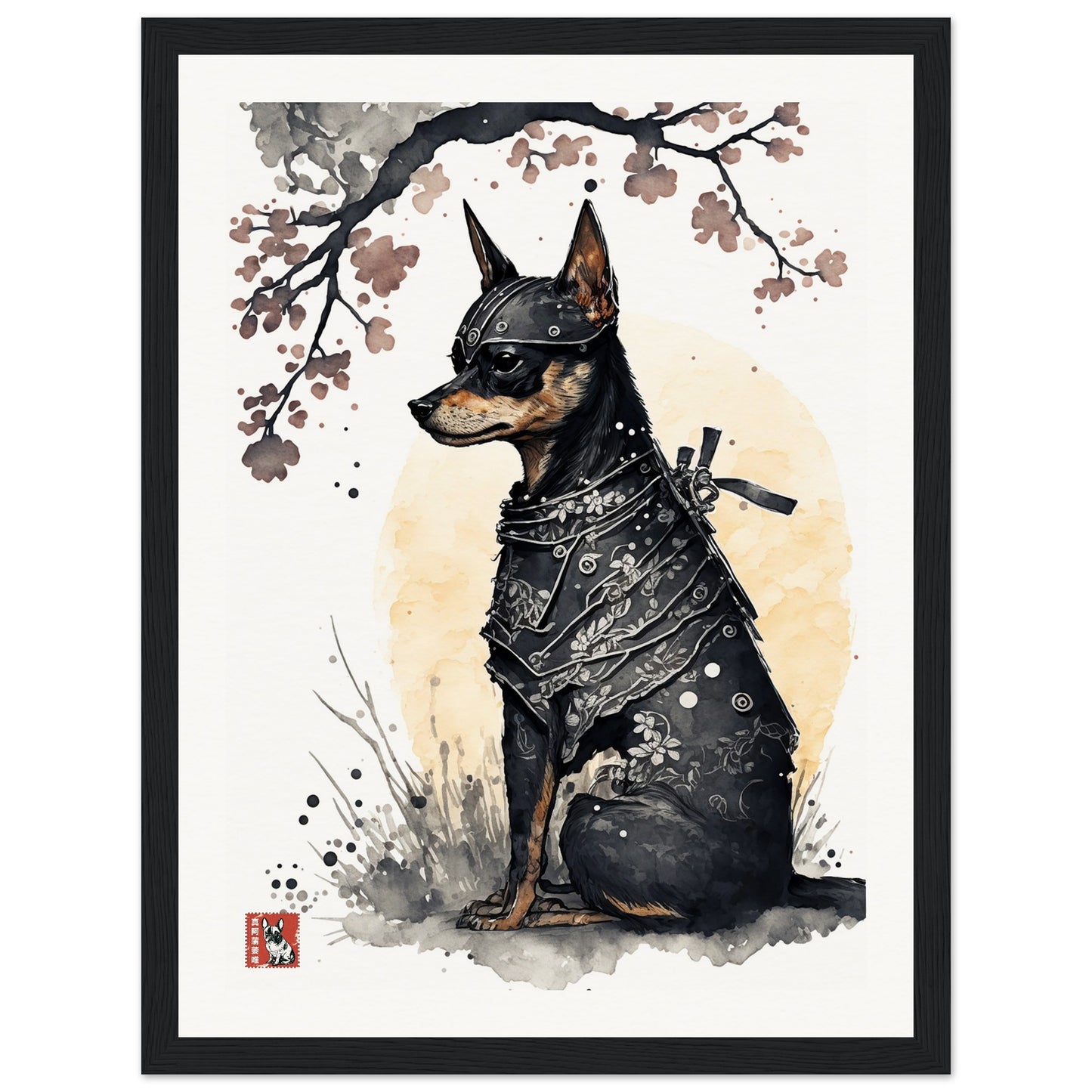 Small Dog Samurai I