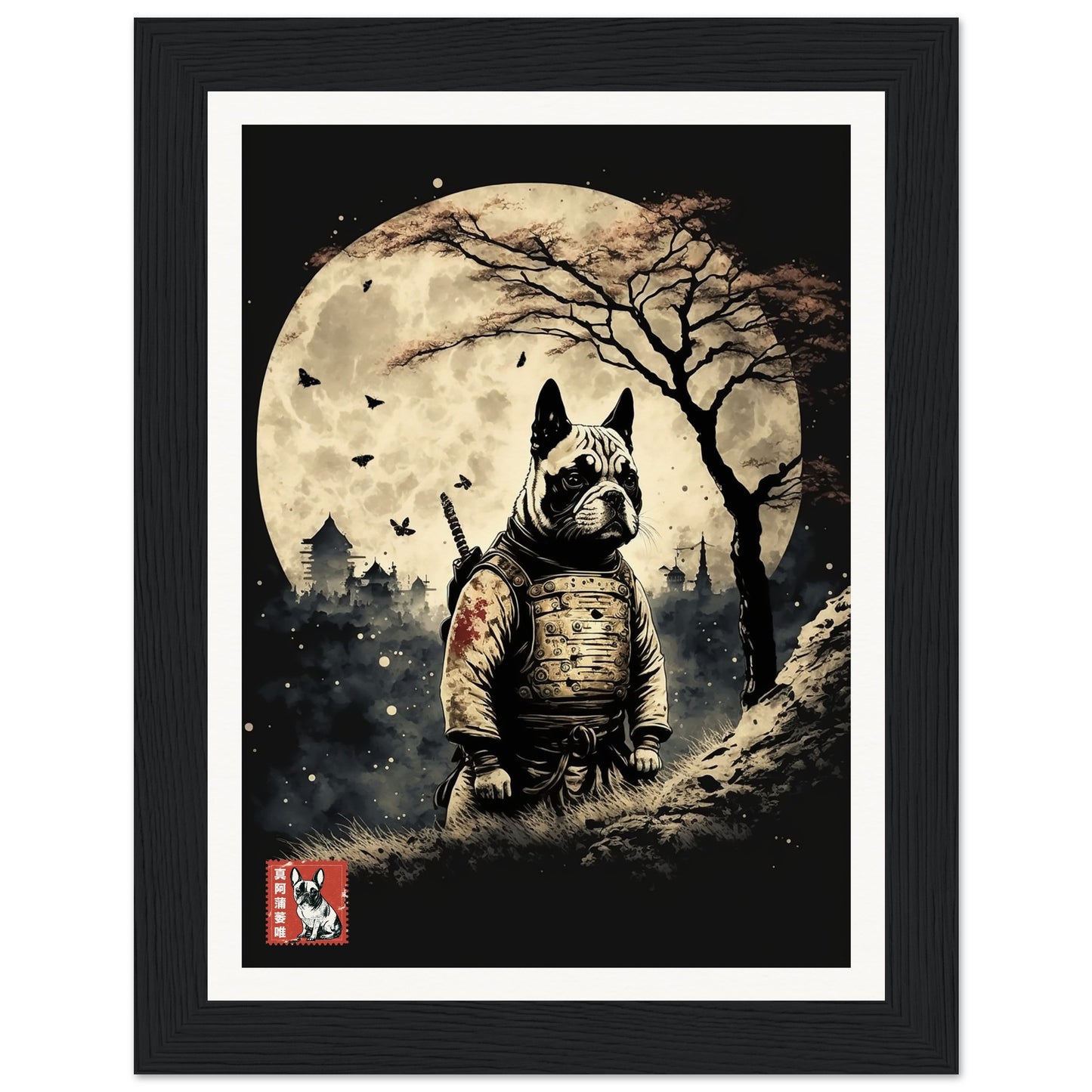 French Bulldog Moon I