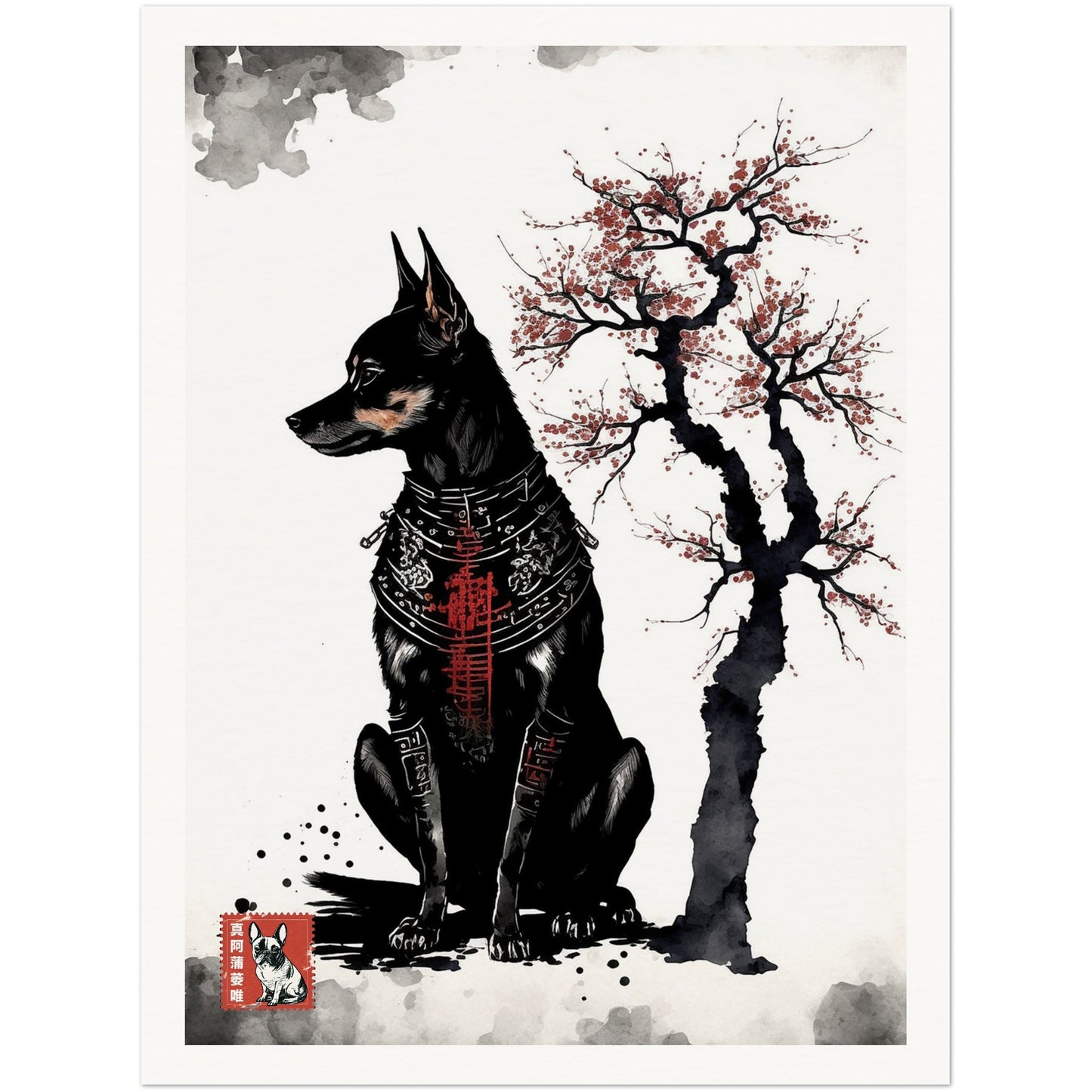 Doberman Blossom I