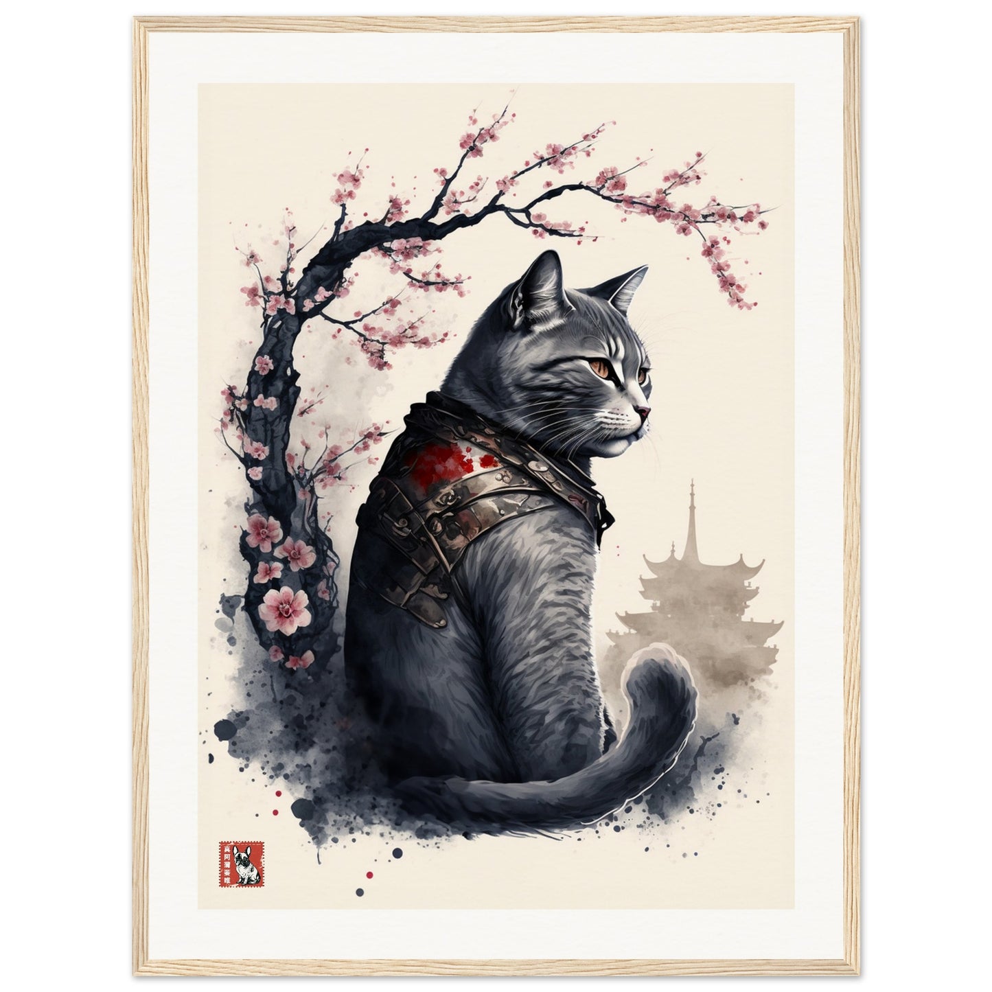 Chartreux Cat Blossom I