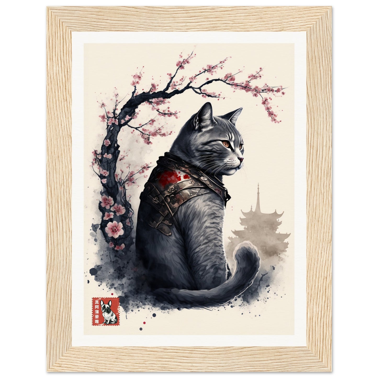 Chartreux Cat Blossom I