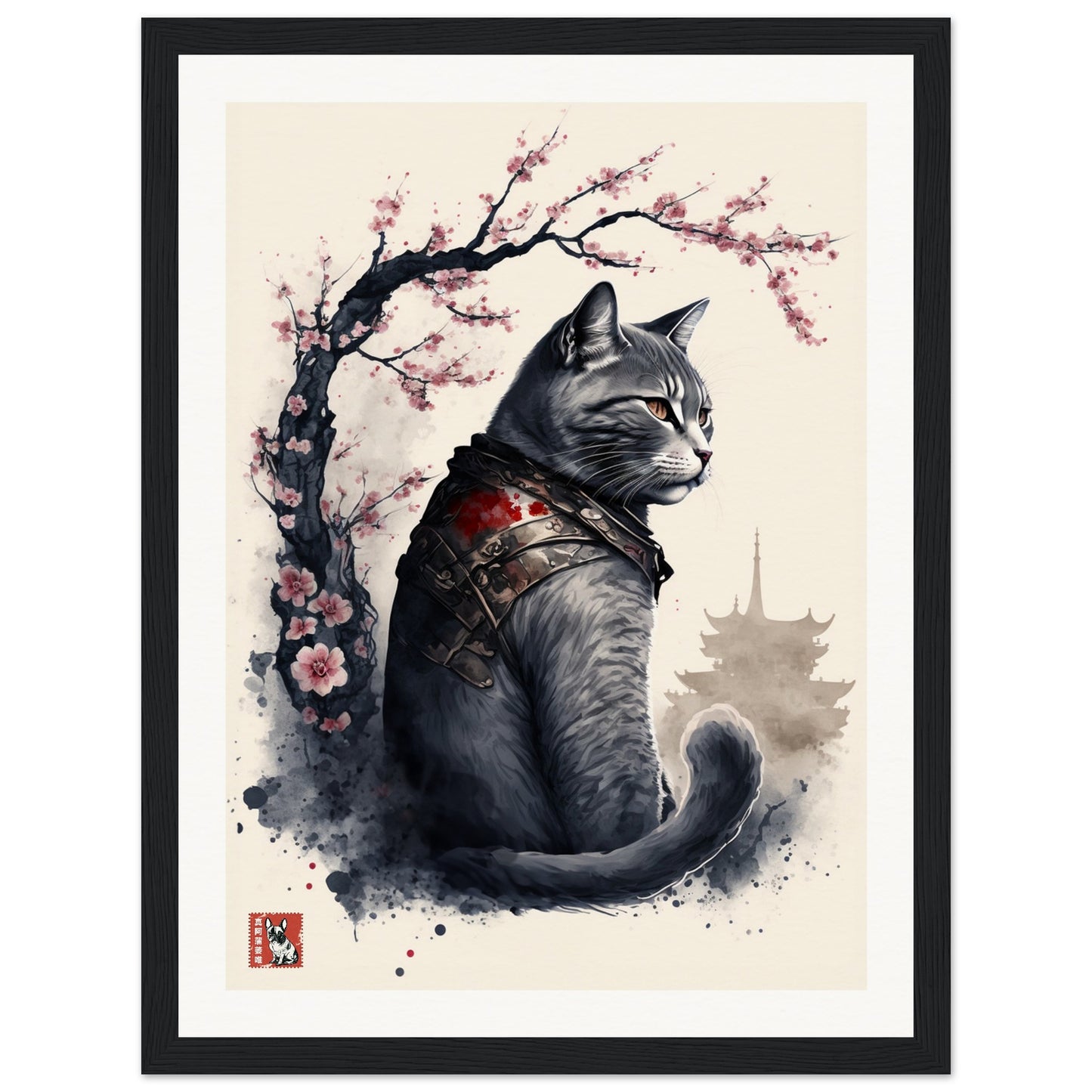 Chartreux Cat Blossom I