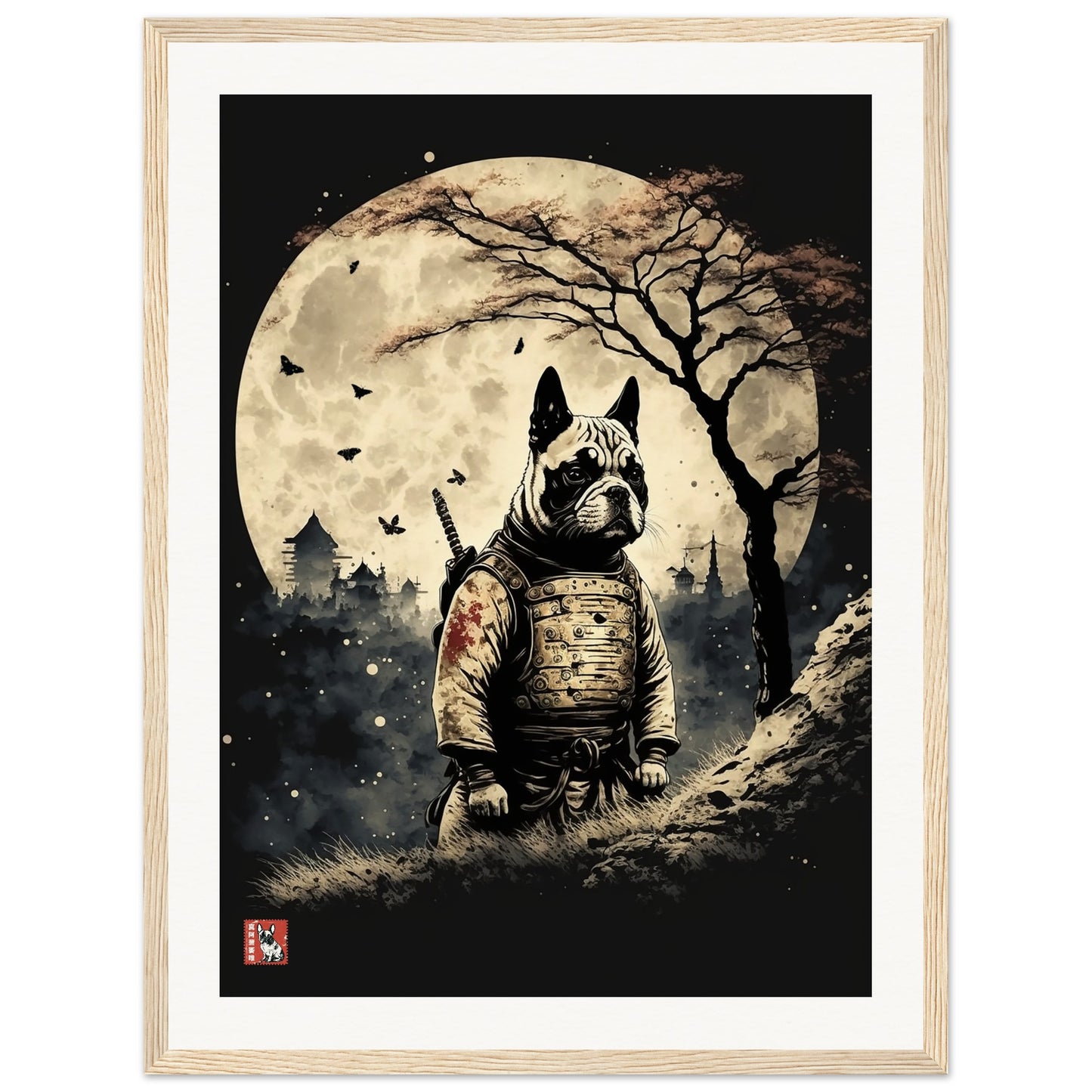 French Bulldog Moon I