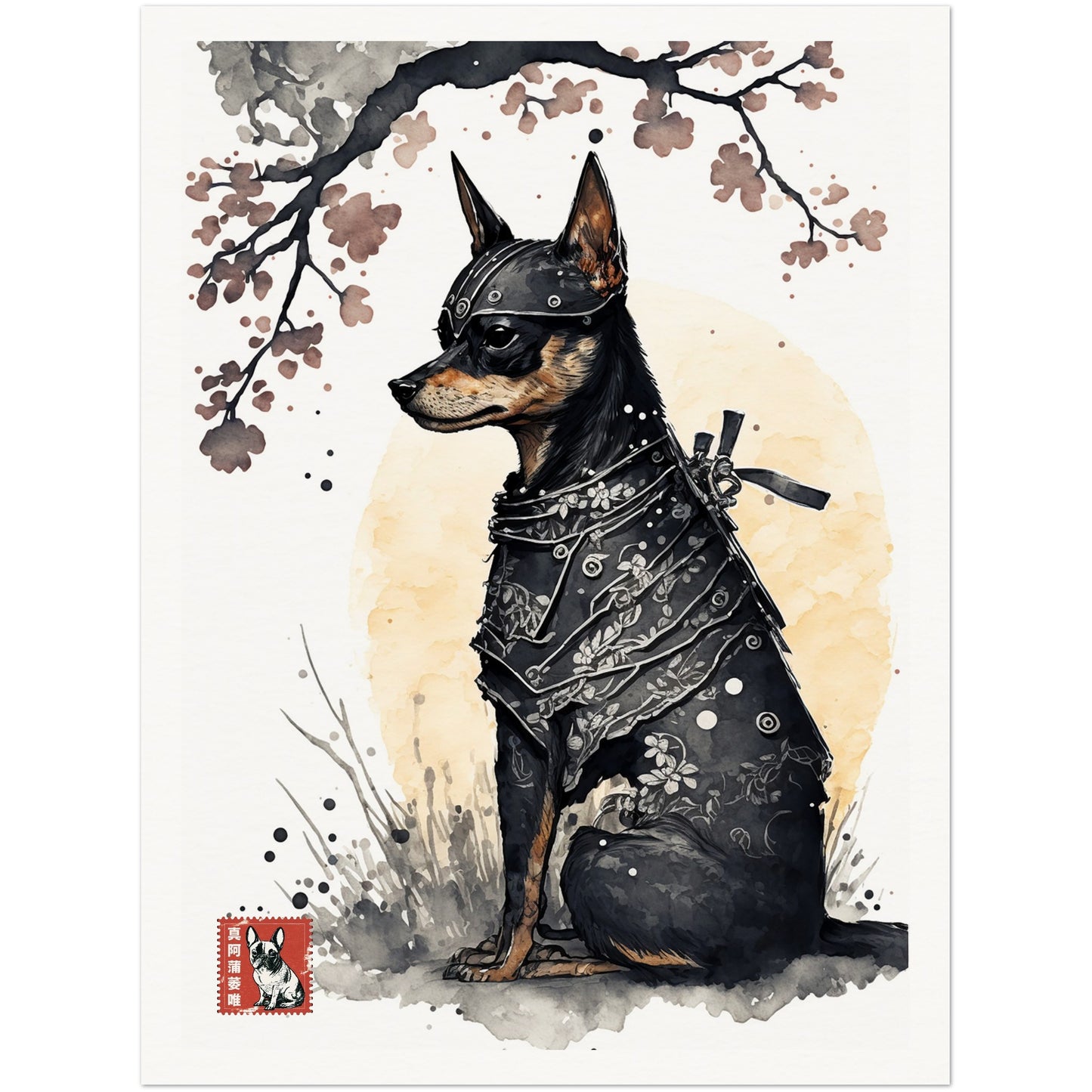 Small Dog Samurai I