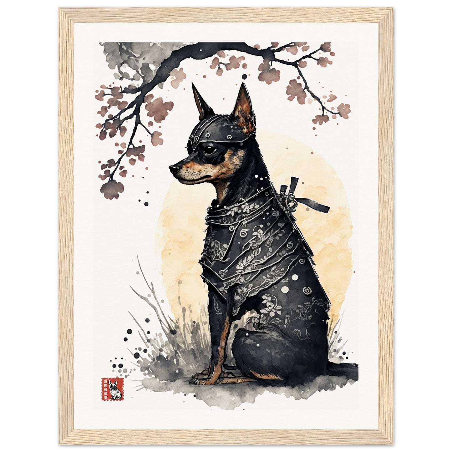 Small Dog Samurai I